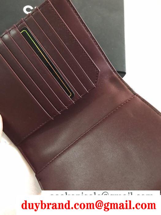  財布 コピー レディース 二つ折り財布 chanel 2019春夏期間限定セール！ 抜群な収納力 ファッション 高品質 最安値