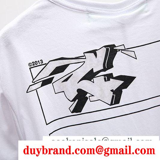 半袖Tシャツ 19年春夏アイテム安い off-white オフホワイト オシャレスタイルは今季も
