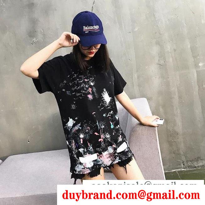 オシャレに圧倒的な人気の  半袖Tシャツ  19年春夏のトレンド激安  Off-White オフホワイト