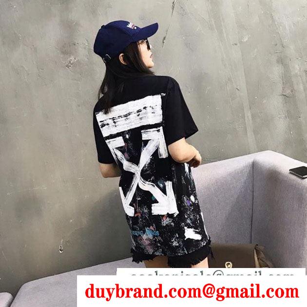 オシャレに圧倒的な人気の  半袖Tシャツ  19年春夏のトレンド激安  Off-White オフホワイト