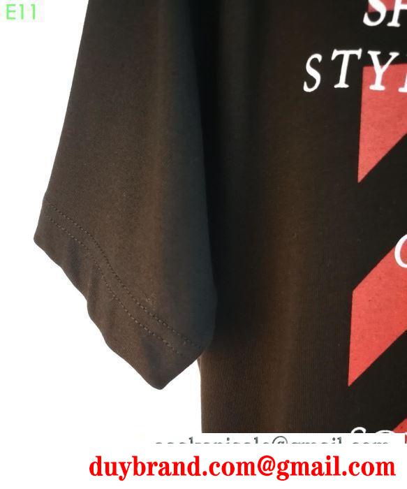 Off-White オフホワイト  2019SSトレンドのチェック  お目立ち度の高い新品  半袖Tシャツ