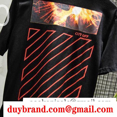 半袖Tシャツ  2019年の流行る美品  Off-White オフホワイト  爆発的人気オシャレ度がアップ