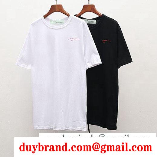 Off-White オフホワイト  半袖Tシャツ  2019年春夏コレクションに見る  春夏シーズン継続トレンド新着
