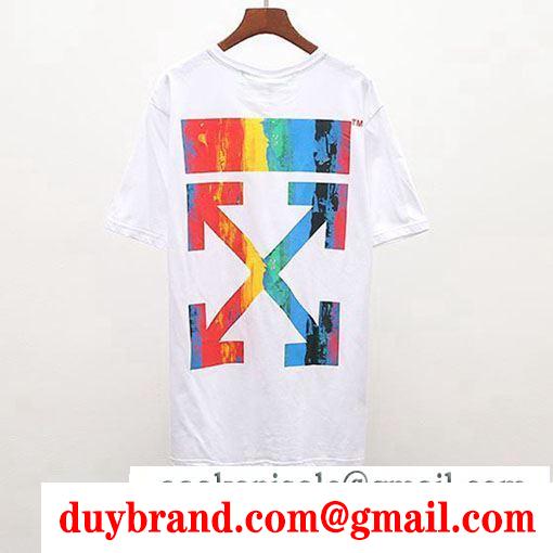 Off-White オフホワイト  半袖Tシャツ  2019年春夏コレクションに見る  春夏シーズン継続トレンド新着
