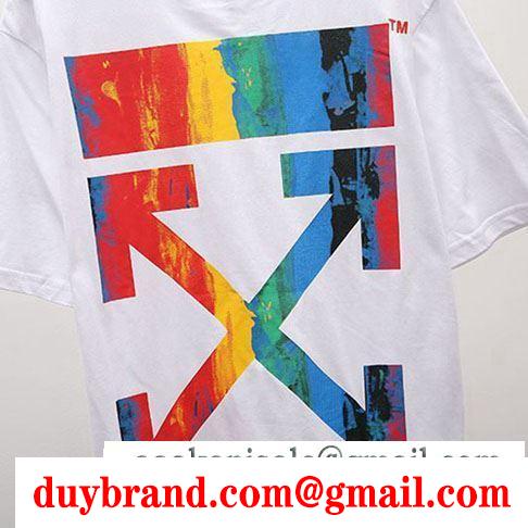 Off-White オフホワイト  半袖Tシャツ  2019年春夏コレクションに見る  春夏シーズン継続トレンド新着