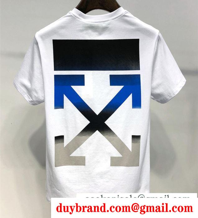 Off-White オフホワイト  ストリートに溢れるウェア  2019春夏に人気のトレンド新作  半袖Tシャツ