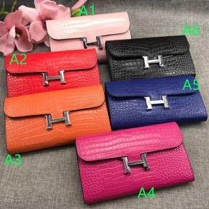 Hermes Hermes Ladies Long Fallet Bộ sưu tập kích thích thời trang Constance 6 Lựa chọn màu thấp nhất