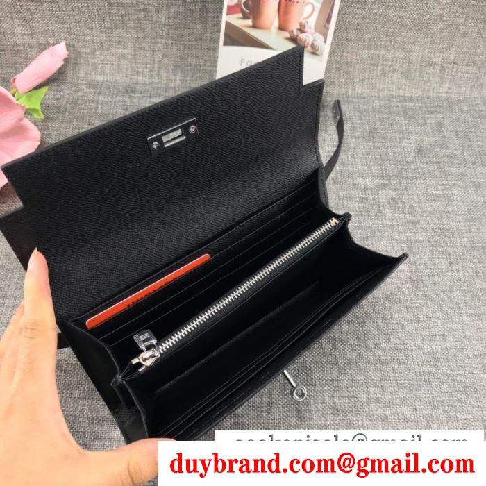 HERMES レディース 長財布 コピー 2019春夏で最新のファッショントレンド エルメス ケリー ユニーク 激安 多色選択可 h051300ck89
