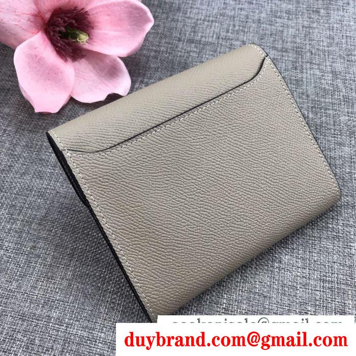 HERMES エルメス 財布 スーパーコピー レディース 折りたたみ財布 最新の注目ファッショントレンド 日常 多色可選 激安
