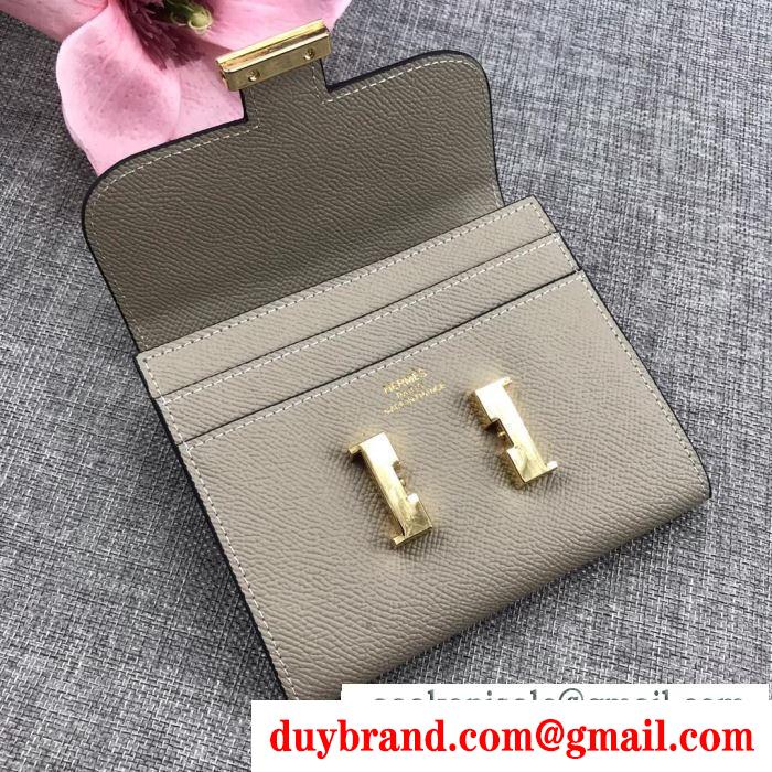 HERMES エルメス 財布 スーパーコピー レディース 折りたたみ財布 最新の注目ファッショントレンド 日常 多色可選 激安