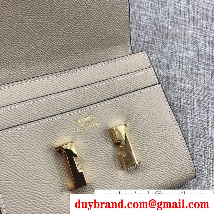HERMES エルメス 財布 スーパーコピー レディース 折りたたみ財布 最新の注目ファッショントレンド 日常 多色可選 激安