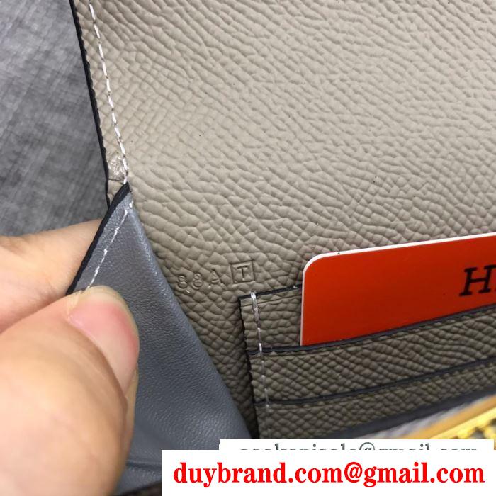 HERMES エルメス 財布 スーパーコピー レディース 折りたたみ財布 最新の注目ファッショントレンド 日常 多色可選 激安