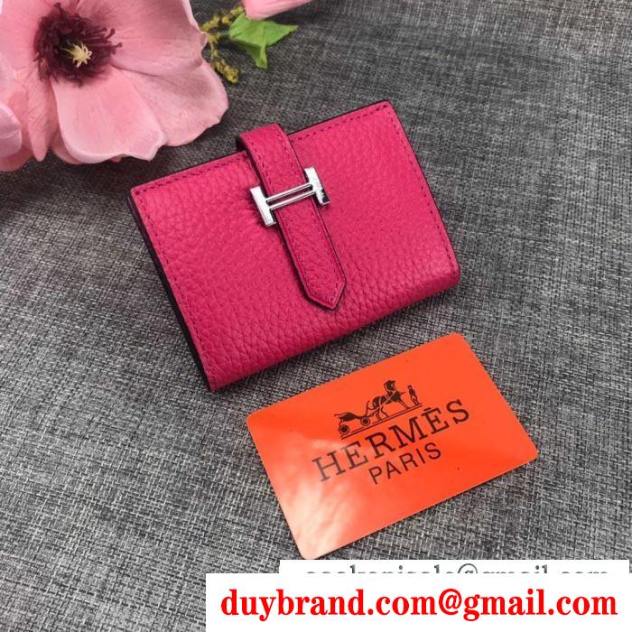 エルメス hermes レディース 二つ折り財布 ベアン 絶対にお手に入れるコレクション！コピー ソフト 大人気 ファッション 品質保証