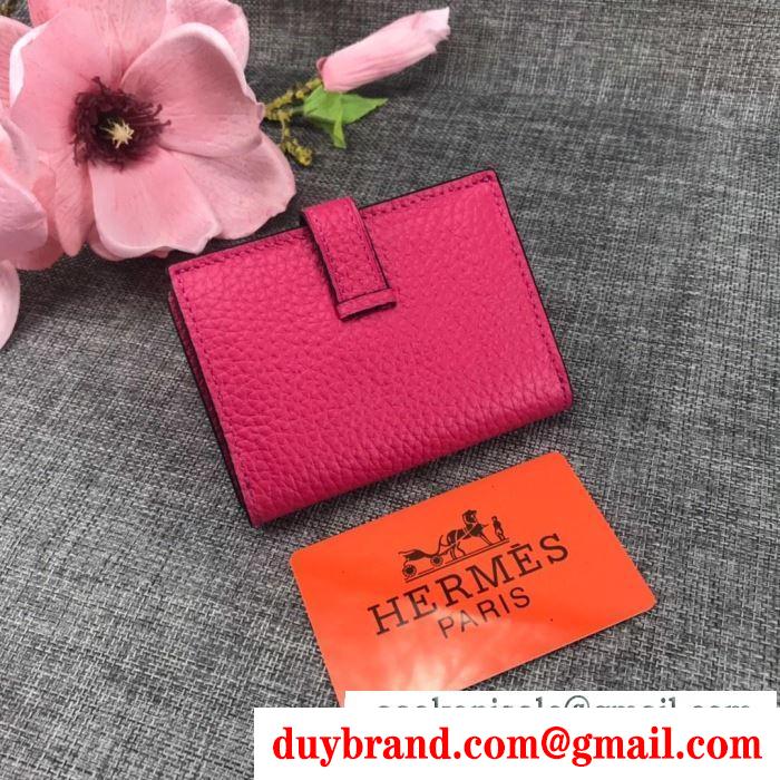 エルメス hermes レディース 二つ折り財布 ベアン 絶対にお手に入れるコレクション！コピー ソフト 大人気 ファッション 品質保証