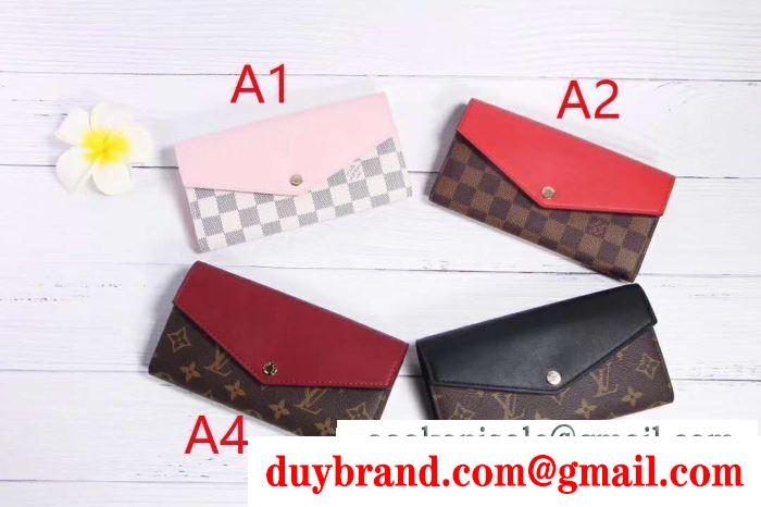 Louis vuitton ルイヴィトン 長財布 コピー レディース 最新の話題沸騰中ファッショントレンド！大容量 4色選択可 お買い得