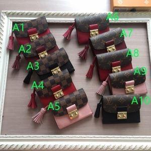 Louis Vuitton Louis Vuitton Ladies Fallet Wallet Hoàn toàn muốn các mặt hàng mùa xuân / mùa hè Championr mới