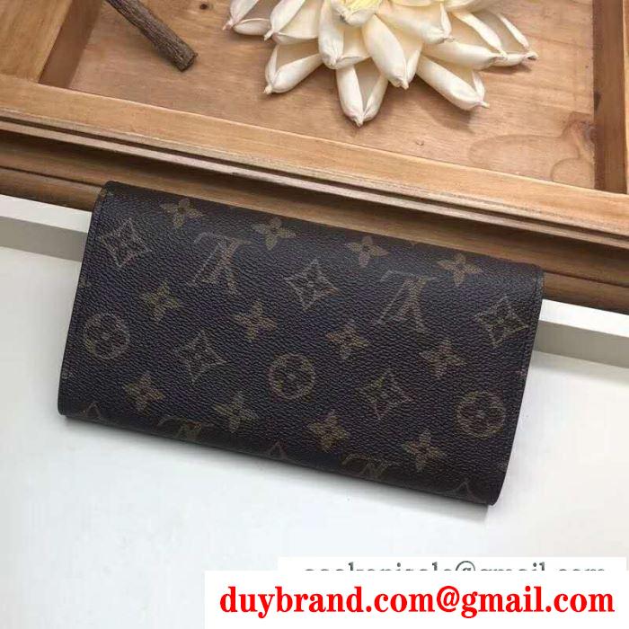 Louis vuitton ルイヴィトン レディース 長財布 上品な彩りに大歓迎春夏新品 コピー スタップボタン開け方 ファッション m64117