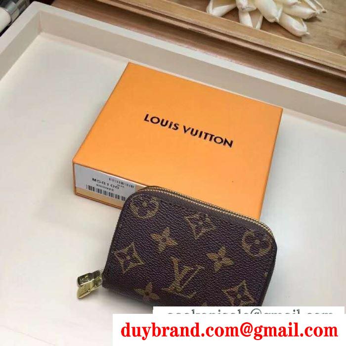 ルイ ヴィトン コピー 激安 財布 メンズ ジッパー 今季で一番人気を集まったコレクション louis vuitton ５色選択可 最安値