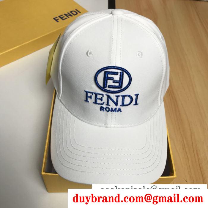 FENDI メンズ ハット 今季で一番清潔感の高い人気コレクション フェンディ コピー ホワイト ブラック お買い得 品質保証