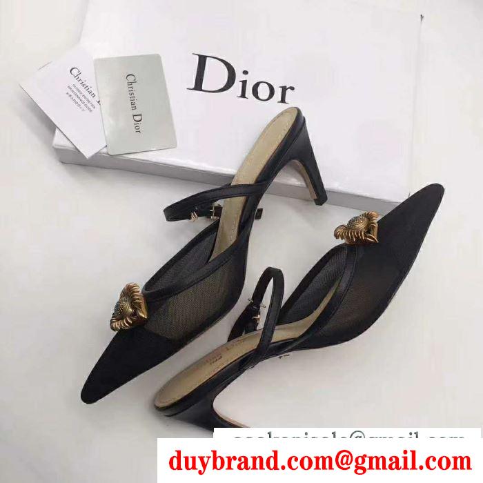 Dior ディオール サンダル レディース 今季で一番オシャレで大人気なアイテム スーパーコピー ２色可選 ユニーク 激安