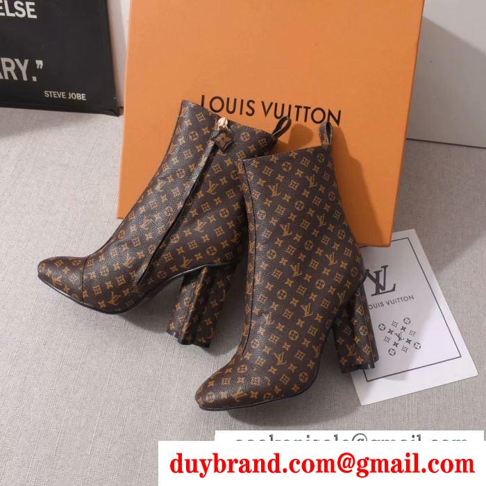 ルイヴィトン louis vuitton レディース ブーツ 今季で話題沸騰中の定番モデル シルエット モノグラム コーデ コピー 1a5nxk