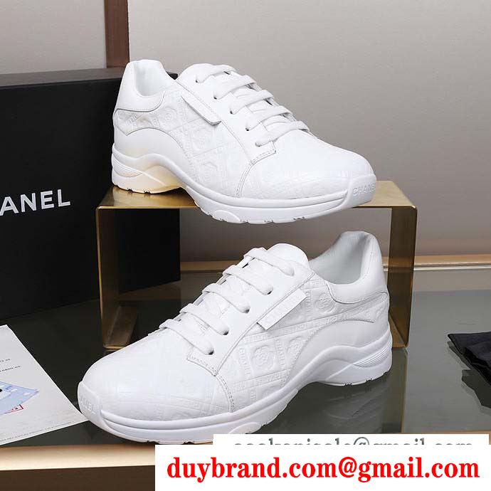 この夏最高に人気ブランド 2019春新色コスメ人気ブランド  chanel カジュアルシューズ