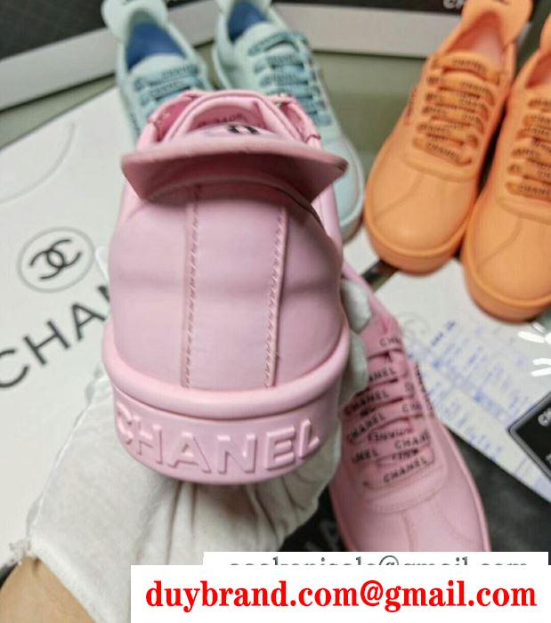 2019SSコレクションに新着 おしゃれ度をupする新着  chanel カジュアルシューズ 4色可選