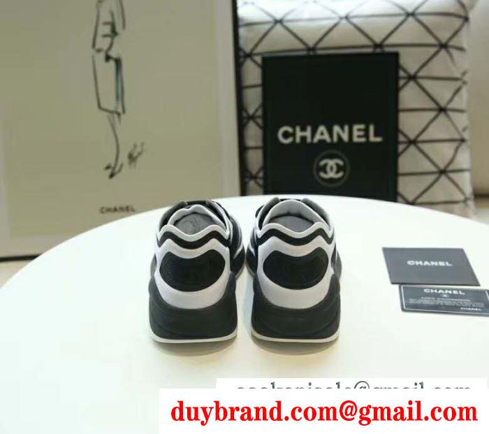これからの季節、大活躍  chanel カジュアルシューズ 4色可選 春夏新作2019流行り