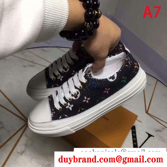 多色可選 カジュアルシューズ 2019ss人気ブランド新作アイテム 夏に必須の定番アイテム ルイ ヴィトン louis vuitton