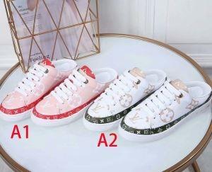 Mùa xuân / Mùa hè tiếp tục xu hướng mới đến 2019 Mô hình nổi tiếng Louis Vuitton Louis Vuitton Giày thông thường 2 Lựa chọn màu _ Louis Vuitton Louis Vuitton_ Thương hiệu giá rẻ 