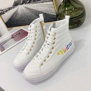 Bộ sưu tập 2019SS trong một thời gian giới hạn trong một thời gian giới hạn, Louis Vuitton Louis Vuitton High -top Shoes 2 Lựa chọn màu_ Louis Vuitton Louis Vuitton_ Thương hiệu giá rẻ 