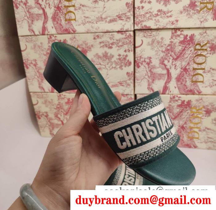 Dior ディオール サンダル レディース 今季で一番流行りスタイルアイテム コピー dway 大人気 コーデ 多色選択可 kcq166erc_s56b