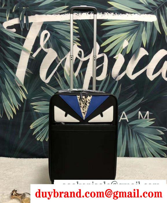 2019春夏トレンドmàu sắc  トランク   フェンディ FENDI  スタイルアップ見えなシンプル