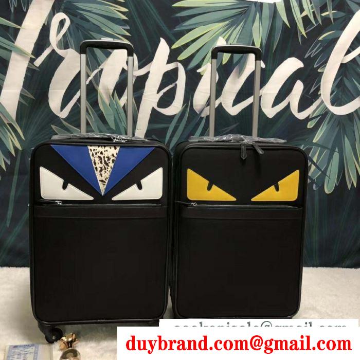 2019春夏トレンドmàu sắc  トランク   フェンディ FENDI  スタイルアップ見えなシンプル