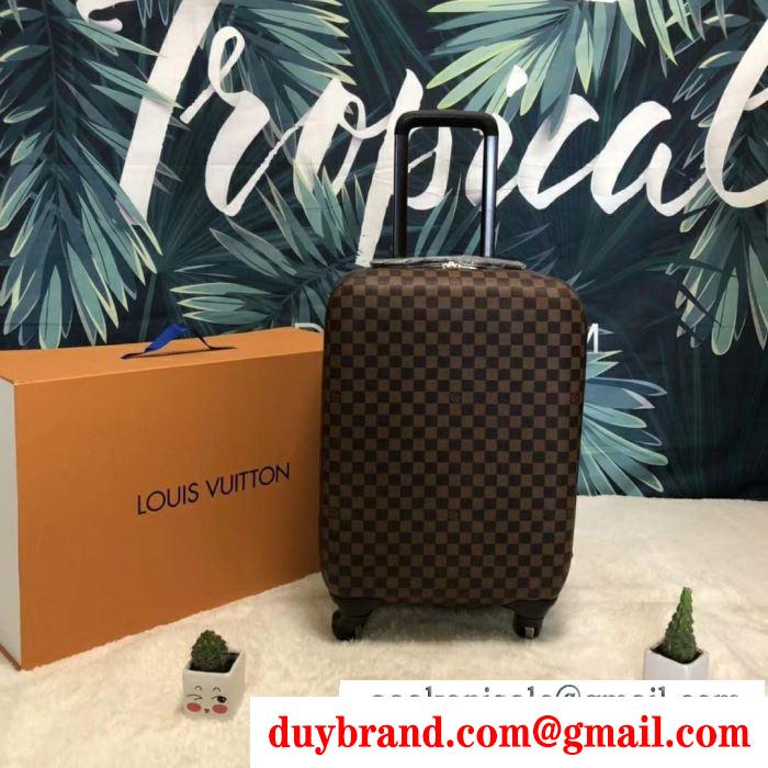注目ブランドスタイル良く見せ  ルイ ヴィトン louis vuitton  トランク  2019夏もゆったり着こなし