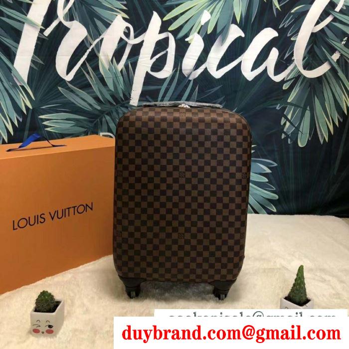 注目ブランドスタイル良く見せ  ルイ ヴィトン louis vuitton  トランク  2019夏もゆったり着こなし