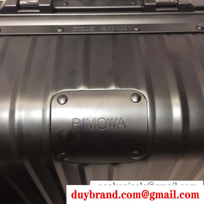 スーツケース 2019年春夏のトレンドの動向    カジュアルの定番  Rimowa  リモワ