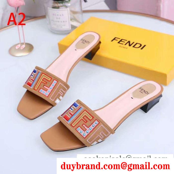 FENDI フェンディ サンダル 新作 春夏で話題沸騰中の限定新品 レディース スーパーコピー ３色可選 カジュアル 品質保証