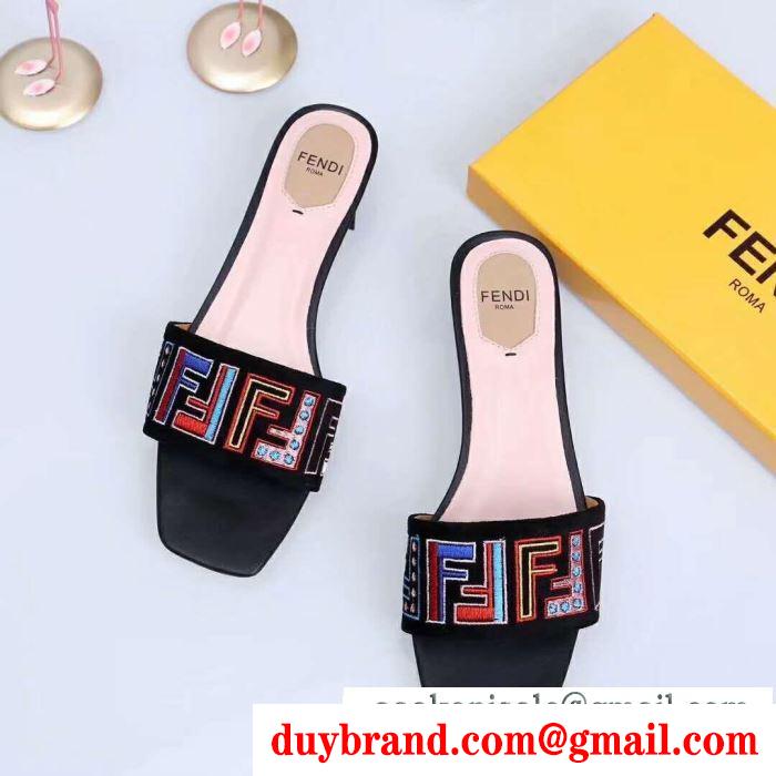 FENDI フェンディ サンダル 新作 春夏で話題沸騰中の限定新品 レディース スーパーコピー ３色可選 カジュアル 品質保証