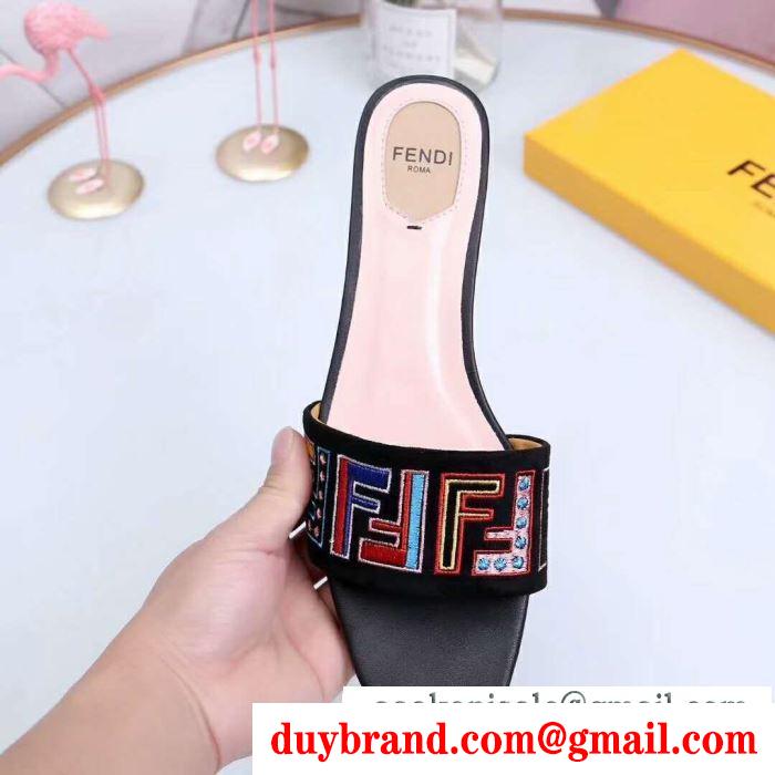 FENDI フェンディ サンダル 新作 春夏で話題沸騰中の限定新品 レディース スーパーコピー ３色可選 カジュアル 品質保証