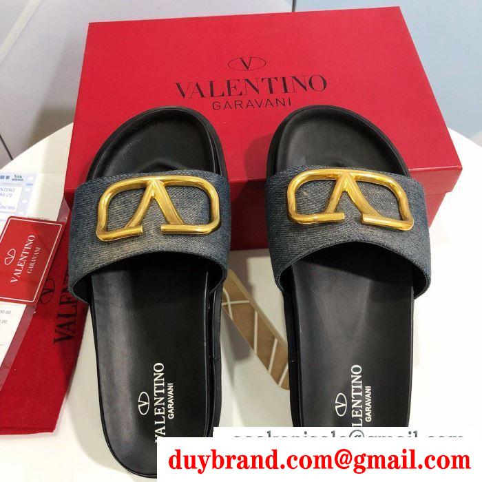 VALENTINO ヴァレンティノ シューズ レディース 絶対に欲しい大人気アイテム ４色可選 コピー カジュアル vロゴ 品質保証