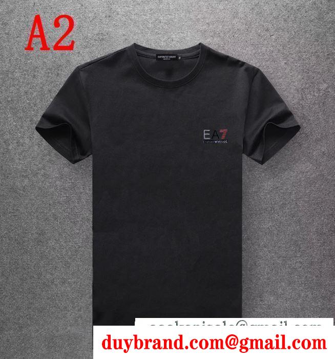 オシャレに圧倒的な人気の  半袖tシャツ 19年春夏のトレンド激安  アルマーニ armani