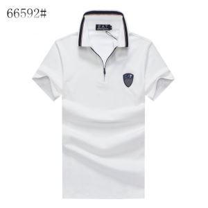 Armani Armani 2019SS Kiểm tra xu hướng cho tay áo ngắn phổ biến t -shirt_ armani armani_ Thương hiệu giá rẻ 