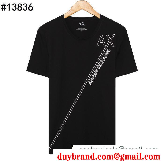 2019春夏の流行ファッション  セレブも夢中ブランド新作  アルマーニ ARMANI  半袖Tシャツ