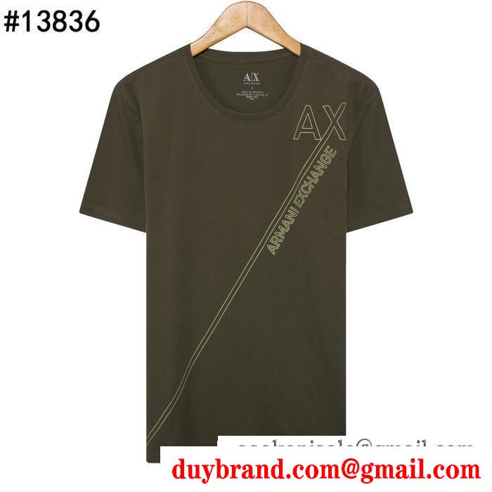 2019春夏の流行ファッション  セレブも夢中ブランド新作  アルマーニ ARMANI  半袖Tシャツ