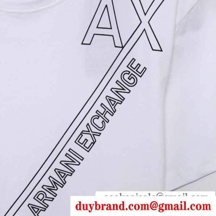 2019春夏の流行ファッション  セレブも夢中ブランド新作  アルマーニ ARMANI  半袖Tシャツ