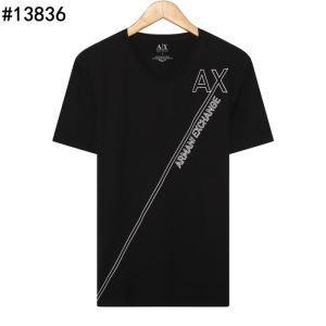 Người nổi tiếng thời trang mùa xuân / mùa hè 2019 là thương hiệu mới Armani Armani Armani Short Sleeve T -shirt_ Armani Armani _ Thương hiệu giá rẻ 
