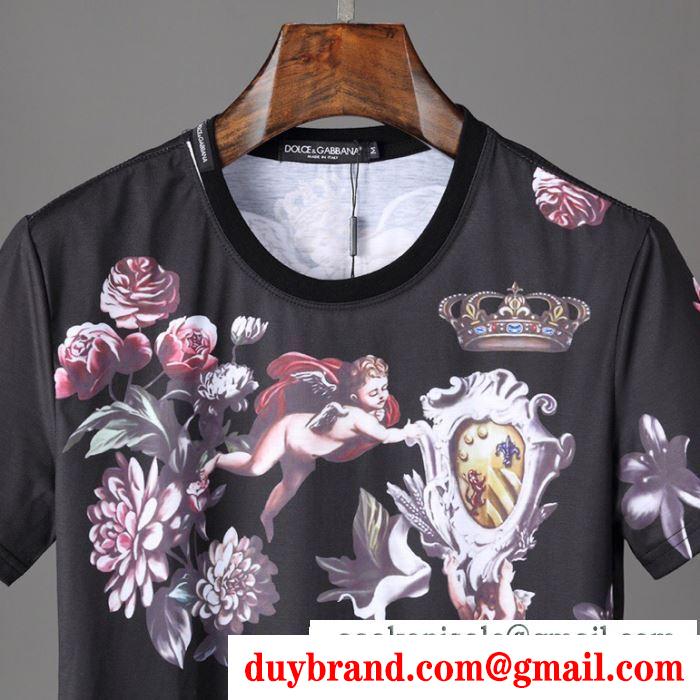 春夏トップス最新情報をチェック  ドルチェ＆ガッバーナ DOLCE & GABBANA  2019年春夏シーズンに登場  半袖Tシャツ