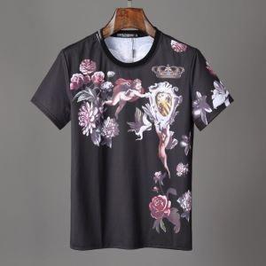 Tops mùa xuân / hè Kiểm tra sự xuất hiện của Dolce & Gabbana Dolce & Gabbana trong mùa xuân / hè 2019 mùa xuân / mùa hè 2019 tay áo t -shirt_dolce & Gabbana Dolce & Gabbana_ Thương hiệu giá rẻ 