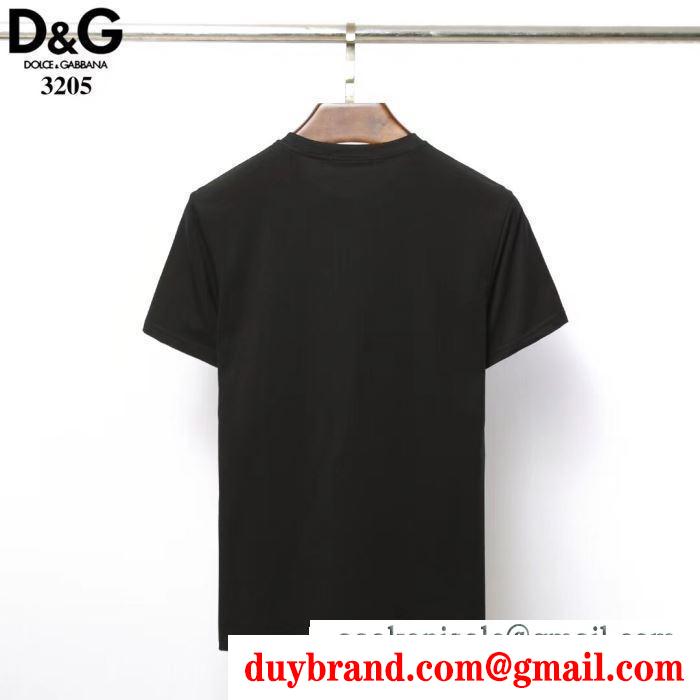 最速2019春夏トレンド  半袖Tシャツ 2019人気新作が登場  ドルチェ＆ガッバーナ DOLCE & GABBANA  春夏大活躍人気アイテム